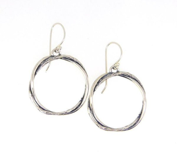 Round Open Earrings E9182