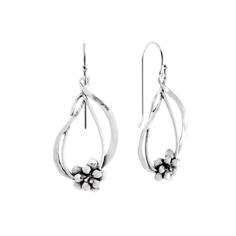 Flowery Dangle Earrings E10859