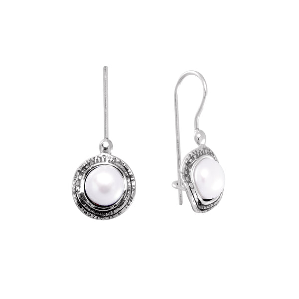 Pure Pearl Drop Earrings