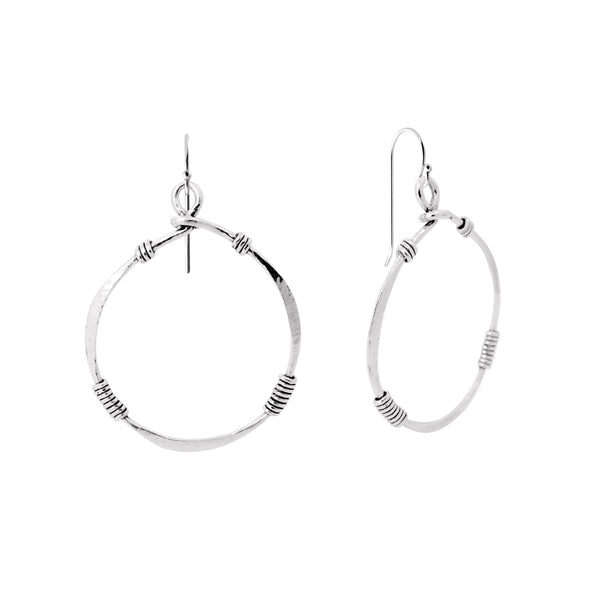 Stringed ''O'' Dangle Earrings