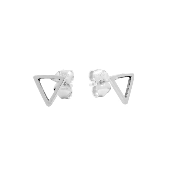 Triangle Stud Earrings E11412A