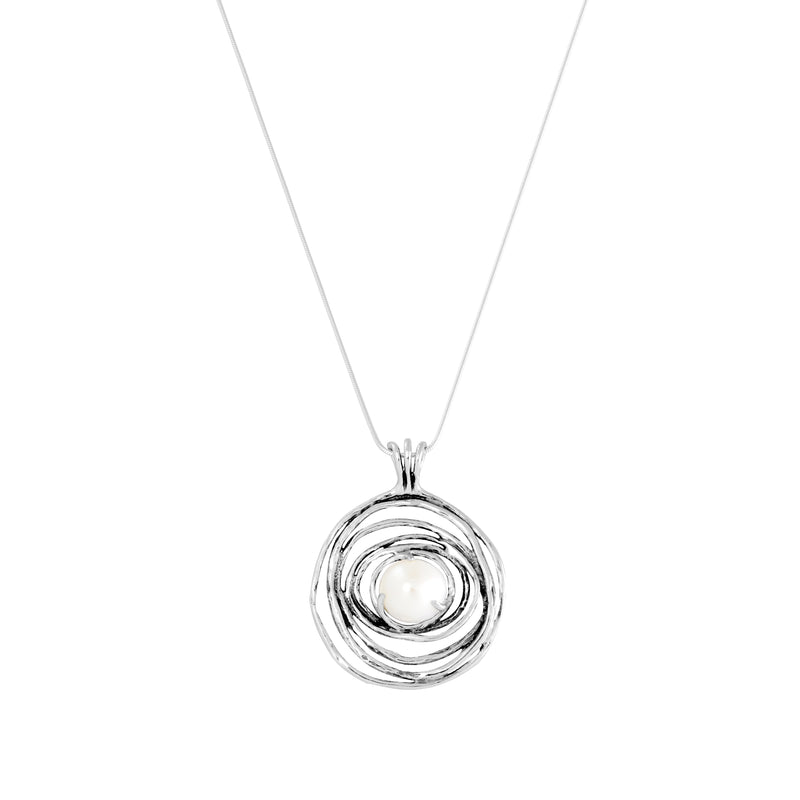 Water Splash Pearl Necklace